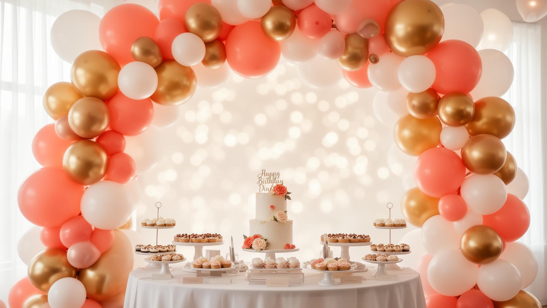 Beautiful party decoration setup